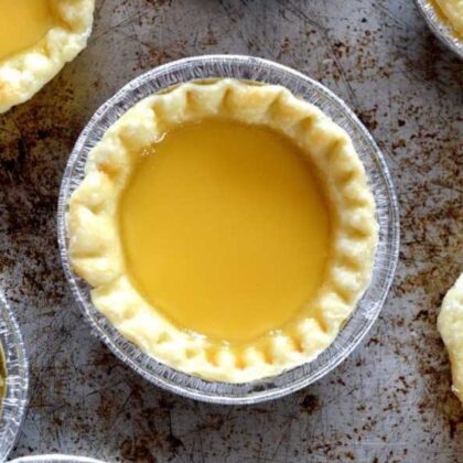 PORTUGUESE TART (WITH TART FILLING) 葡式蛋挞